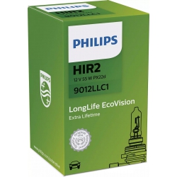 Philips HIR2 LongLife EcoVision żarówka 4x DŁUŻEJ nr. kat.9012LLC1